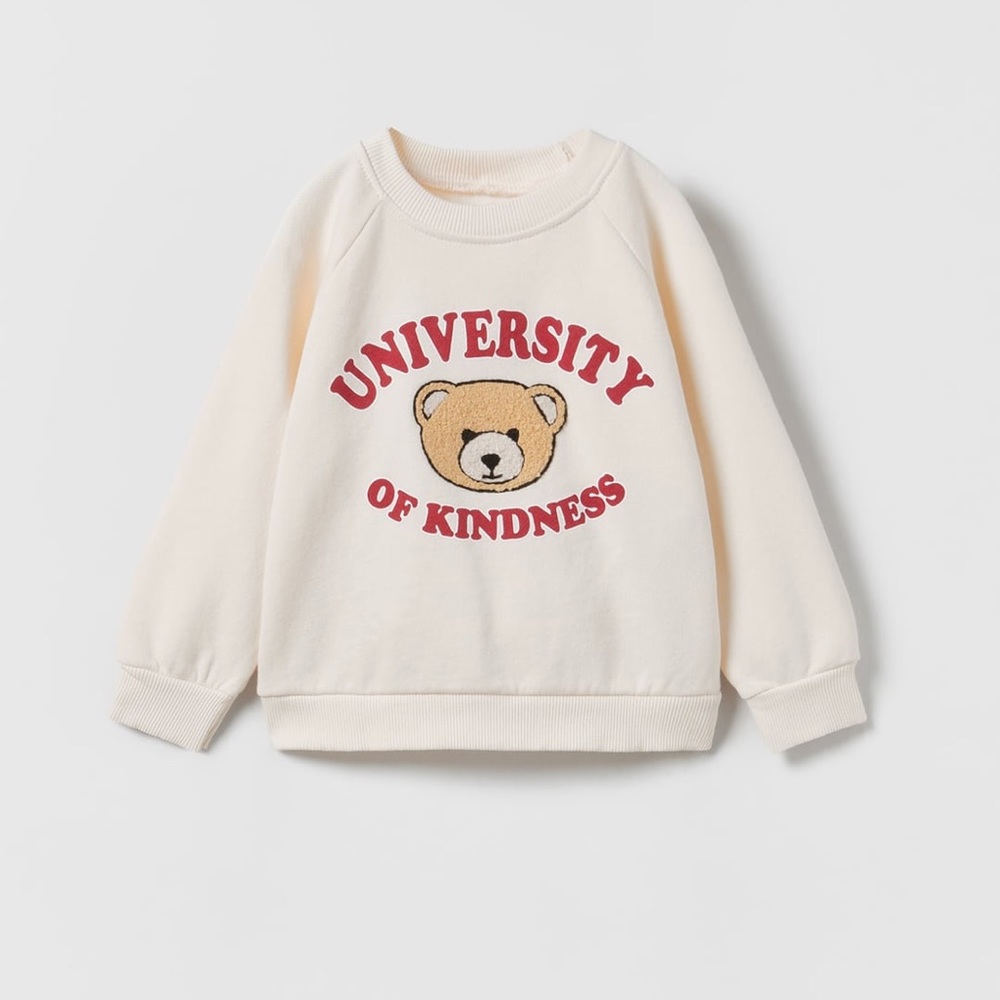 RUFFLY BEAR SWEATSHIRT